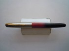 8 Parker Frontier Parka Silver Cap Bottom Wine Color Marble Pattern Fountain Pen