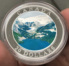 2003 Canada  20 1oz  9999 Silver Proof Rocky Mountains Coin With Ogp And Coa