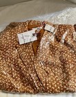 Free People Womens Maggie Suit Linen Suit Shop Toffee Combo Size 4 New With Tag