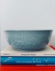 Vintage Set Of 4 Celadon Porcelain Mythical Animals Design Bowl