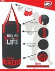 Kids Punching Bag Set With Free Boxing Gloves Mma Fitness Workout Training -50cm