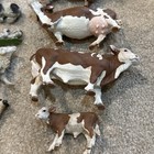 Lot Of Schleich Animals - Rare   Retired  Cows  Horses  Donkeys  Sheep  Pigs   