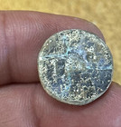 Extremely Rare Ancient Roman Brutus Eid Mar Denarius Bronze Coin