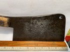  nice  Antique Hd 16 5  Long 8  Cutter Blade Butchers Meat Cutters Bone Cleaver