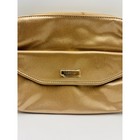 Vintage Versace Parfums Gold Cosmetic Bag Makeup Pouch Travel Toiletry Bag 
