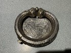 Rare Antique  900 Coin Silver Egypt Ashtray Bowl  Scrap Or Use 104 Gr Free Sh