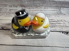 Amscan Lover Duckies Bride   Groom Rubber Duck   Cake Topper - New And Sealed 