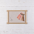 Beech Wood Cross Stitch Scroll Frame Set 20x24cm 7 9x9 4in Clamps Embroidery