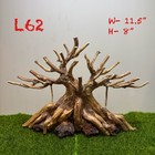 Driftwood Aquarium Bonsai Tree For Freshwater Or Reptiles Habitat Handmade
