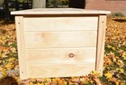 New Wooden Pine Box Casket Coffin 76  X 24  X 18 