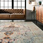 Nuloom Traditional Distressed Vintage Sarita Grey Area Rug