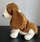 Vtg Applause Hush Puppies Bassett Hound Plush Toy Realistic Stuffed Dog 11 