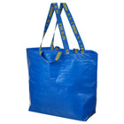 Ikea Frakta Medium Blue Shoppin Bag Reusable Durable Grocerylaundrystorage 10gal