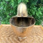 Vintage Brass Nautilus Shell Champagne Cooler   Hollywood Regency