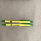 John Deere Plastic Pen Set Lot With Davenport Works 2-pen Set And Boxed Pen