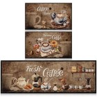 Rugs For Kitchen Floor  Kitchen Mats For Floor 3 Pieces Non-slip  Coffee