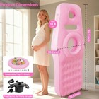 Inflatable Pregnancy Pillow With Belly   Head Hole  Prone Pregnancy Pillow For
