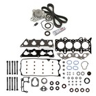 Head Gasket Set Mls Timing Belt Kit Water Pump Fit 01-05 Honda Civic 1 7l D17a1