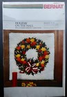 Vintage 1980 Bernat Holiday Della Robbia Christmas Wreath Latch Hook Kit Sealed