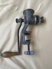Universal No  0 Antique Food Chopper Meat Grinder Hand Crank Cast Iron 1899