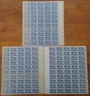 Us Stamps  938 939 941 Complete Sheets - 3 Each With Envelopes invoices From Po