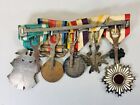 Y5553 Kunsho Medal Set Military Hanging Clasp Imperial Japan Army Ww2 Vintage