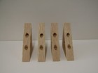 Solid American Oak Cabinet Corner Wood Blocks braces  package Of 4  Counter Top
