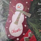 Dimensions Feltworks Snowman Cheer Stocking Christmas Kit 8137 Felt Applique