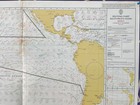 Admiralty March 5128   3   Routeing Chart South Pacific Ocean Map Maritime Wall