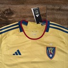 Mls Real Salt Lake Rsl 23-24 Adidas Authentic Yellow Soccer Jersey Xl New  150