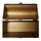 1939 Worlds Fair Bija Nyc Metal Treasure Chest Trinket Box 4 