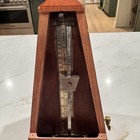 1960s Vintage Seth Thomas De Maelzel Metronome E873-006  10 Wood Wind-up Euc Usa