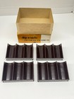 Vintage Chip-o-racks 4 Individual Bakelite Poker Chip Rackers Pleasantime Games