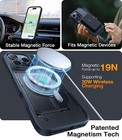 Torras Top Mag For Iphone 16 Pro Max Case Fit For Magsafe  4x Military Grade
