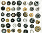 Vintage Antique Lot Of Over 60 Metal Work Clothes Uniform Buttons