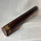 Antique Bradford London Day Or Night Spyglass Brass   Wood Telescopic Telescope
