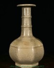 9 2  Old Chinese Song Dynasty Ge Kiln Porcelain Octagonal Shape Bottle Vase