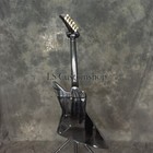 Caramel Burst Explorer Electric Guitar Transparent Burl Maple Top Gold Hardware
