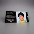 Rare Nintendo Early 2000s Y2k Promo Display Who Are You Flip Book Donkey Kong