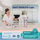 Nu Aqua 100gpd Under Sink Reverse Osmosis Water Filter System - 120 Day Trial