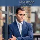 New 44 Metal Collar Stays For Men 4 Sizes In Elegant Solid Metal Steel Black Box