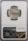 440-404 Bc Attica Athens Tetradrachm Ngc Mint State  3 5 Strike 4 5 Surface