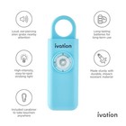 Personal Sos Alarm Keychain   Self-defense Safety Siren   Led Panic Strobe Li   