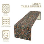 William Morris Floral Table Runner Vintage Flowers 13x36inch William Morris-2