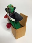 Vintage Jack In The Box Handmade Wooden By Jax Of Maine Frog Prince 1987 Rare