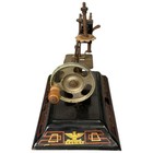 Antique Vintage Casige 1940s Sewing Machine Toy Child s Germany Pressed Metal