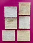 Vintage Cook Islands 1930s 6 Mh Stamps