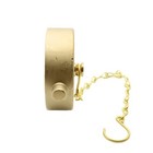 Thrifco 8612063 2-1 2 Inch Npsh Brass Cap With Chain - Pin Lug