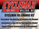 Cyclemax Full Synthetic Oil Change Kit Fits 2004-2025 Kawasaki Klx110r