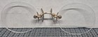Antique Rimless Shuron Pince Nez Eyeglasses Gold Filled W  Hard Case - See Notes